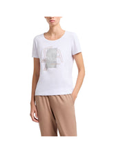 Ea7 T-Shirt Donna White - Bianco
